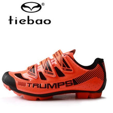 Load image into Gallery viewer, Tiebao Cycling Shoes sapatilha ciclismo mtb Men sneakers Women mountain bike shoes Self-Locking superstar original Bicycle Shoes