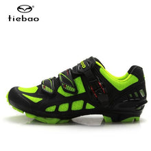 Load image into Gallery viewer, Tiebao Cycling Shoes sapatilha ciclismo mtb Men sneakers Women mountain bike shoes Self-Locking superstar original Bicycle Shoes